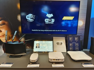 联发科拓展WiFi 7生态!首批WiFi 7认证产品亮相CES